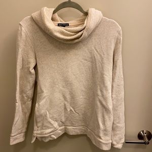 Cowl neck sweatshirt jcrew